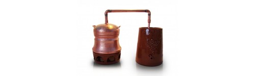 Copper Kettles for Spirits, Plastic Cans